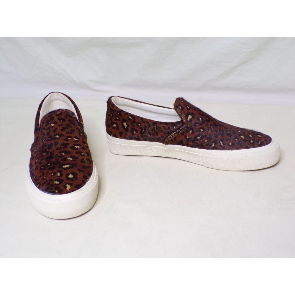 MADEWELL Sidewalk Sneaker Shoes Calf Hair 7 NEW $98 - Picture 5 of 10